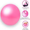 BAIMAN Mini Pilates Exercise Yoga Ball, 6 Inch Small Inflatable Exercise Yoga Ball,Core Training and Physical Therapy Equipment, with Pump(Pink,6 Inch) view 3