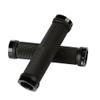 ACEVER Bike Handlebar Grips with Double Locks for Road Bikes, BMX, Mountain, Beach Cruiser, MTB, Scooter and Foldable Bikes, Ergonomic Comfortable Non-Slip Soft Rubber Hand Grips (Black)