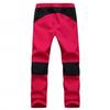 Qudang Children's Waterproof Snow Pants Ski Snowboard Hiking Trousers Softshell Fleece Warm Winter Windproof Insulated Pants view 2