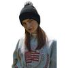 Beechfield B450R Recycled Snowstar Beanie, Classic Red / White, S-XL view 2