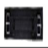Equitem Miniature Bareback Pad with Black Felt Bottom and 20" Girth (Yellow) view 2