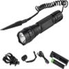 Cajun Bowfishing Picatinny Style Bowfishing Light - 1200 Lumens Performance, Waterproof, and Easily Mountable with Rechargeable Batteries and Pressure Switch view 1