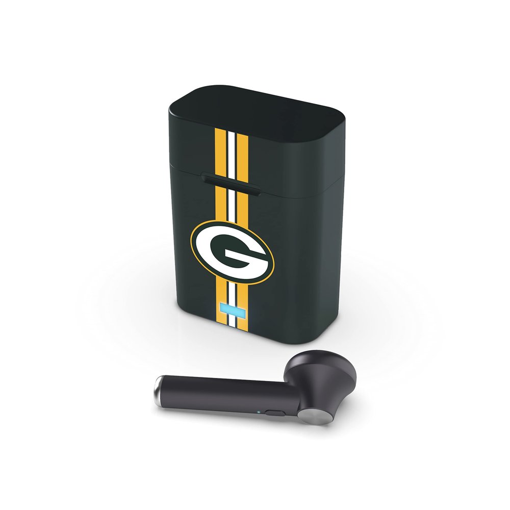 SOAR NFL True Wireless Earbuds V.3, Green Bay Packers