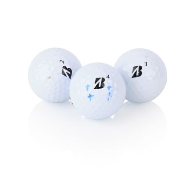 24 Used Golf Balls for Bridgestone Mix (e6, e12, Fix, Lady, Other Models) - Near Mint Condition (4A)