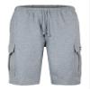 VICTORIOUS Men's Heavyweight Fleece Cargo Shorts VS76 - Grey - Large view 1