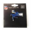 Indianapolis Colts Metal Hat Lapel Pin Retro Logo Football view 2