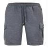 VICTORIOUS Men's Heavyweight Fleece Cargo Shorts VS76 - Charcoal - X-Large view 1
