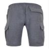 VICTORIOUS Men's Heavyweight Fleece Cargo Shorts VS76 - Charcoal - X-Large view 2