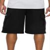 VICTORIOUS Men's Heavyweight Fleece Cargo Shorts VS76 - Black - Large view 4