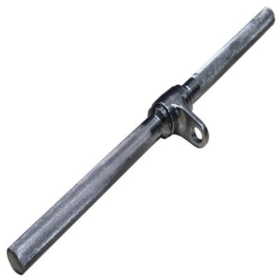 Heavy Duty Solid Steel Revolving Low Row Bar by Deltech Fitness