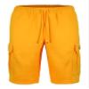 VICTORIOUS Men's Heavyweight Fleece Cargo Shorts VS76 - Neon Yellow - Large view 1