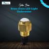 MARINE CITY Brass Drain LED Light Underwater Durable & Corrosion-Resistant, Easy Installation, for Marines, Boats, Yachts, Pool Lights view 2