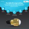 MARINE CITY Brass Drain LED Light Underwater Durable & Corrosion-Resistant, Easy Installation, for Marines, Boats, Yachts, Pool Lights view 4