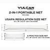 Vulcan Portable Pickleball 2-in-1 Net System view 4