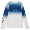 Salt Life Marlin Fade SLX Youth Long Sleeve Stretch Fit Shirt, White, Small view 1