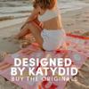 KATYDID Quick Dry Microfiber Beach Towel  63 x 31 Towels, Cute Summer Vacation Designs  Sand Free, Lightweight, Bonus Drawstring Travel Bag (Good Vibes Repeat) view 4