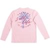 Salt Life Hear The Call SLX Youth Long Sleeve Stretch Fit Shirt, Shell Pink, X-Large
