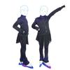 Skating Spirit Figure Skating Outfit Clothes Build-in Butt Hip Pads (Youth) Rhinestones Thermal Ice Skating Jacket Pants (Large) view 1