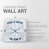 ChalkTalkSPORTS Hockey Canvas Wall Art | Home Is Where The Rink Is | Hockey Dcor view 3