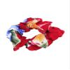 Matchable Family Hawaiian Luau Shirts, Hibiscus Red, Scrunchies, One Size view 2