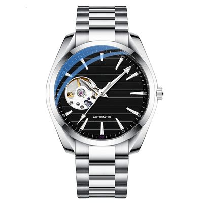 SHATONG Business Men's Watch Hollow Mechanical Watch Men's Watch Automatic Mechanical Watch Luminous Waterproof Watch