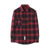 tuduoms Men's Button Down Flannel Shirts Regular Fit Mens Long Sleeve Shirt Buffalo Plaid Casual Fishing Shirts Loose Blouse view 1