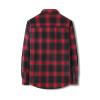 tuduoms Men's Button Down Flannel Shirts Regular Fit Mens Long Sleeve Shirt Buffalo Plaid Casual Fishing Shirts Loose Blouse view 3
