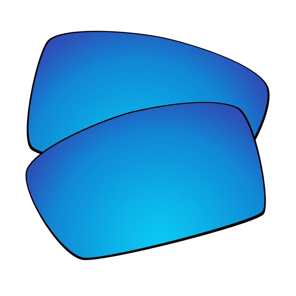 EZReplace Lenses Replacement for Oakley Gascan OO9014 Sunglasses (Non-Polarized Lenses) - Fits Oakley Gascan Frame (Ice Blue)