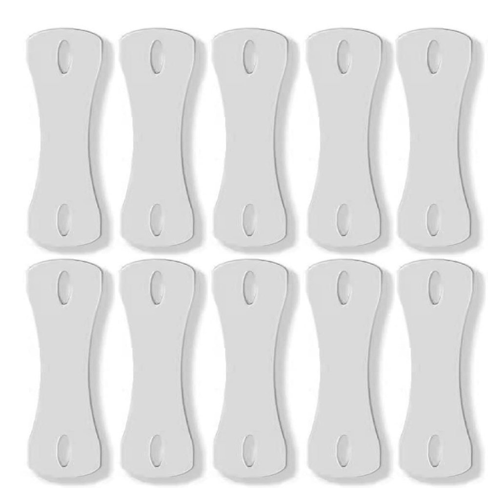 10 Pack Mens Tie Clip Invisible Tie Stays tie Holder Alternative to Tie Bars Tie Clips Personalized tie clip (10)