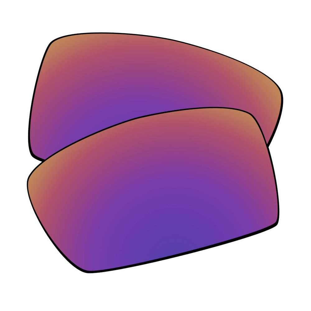 EZReplace Lenses Replacement for Oakley Gascan OO9014 Sunglasses (AR Polarized Lenses) - Fits Oakley Gascan Frame (Updated Polycarbonate AR Coated Midnight Sun)