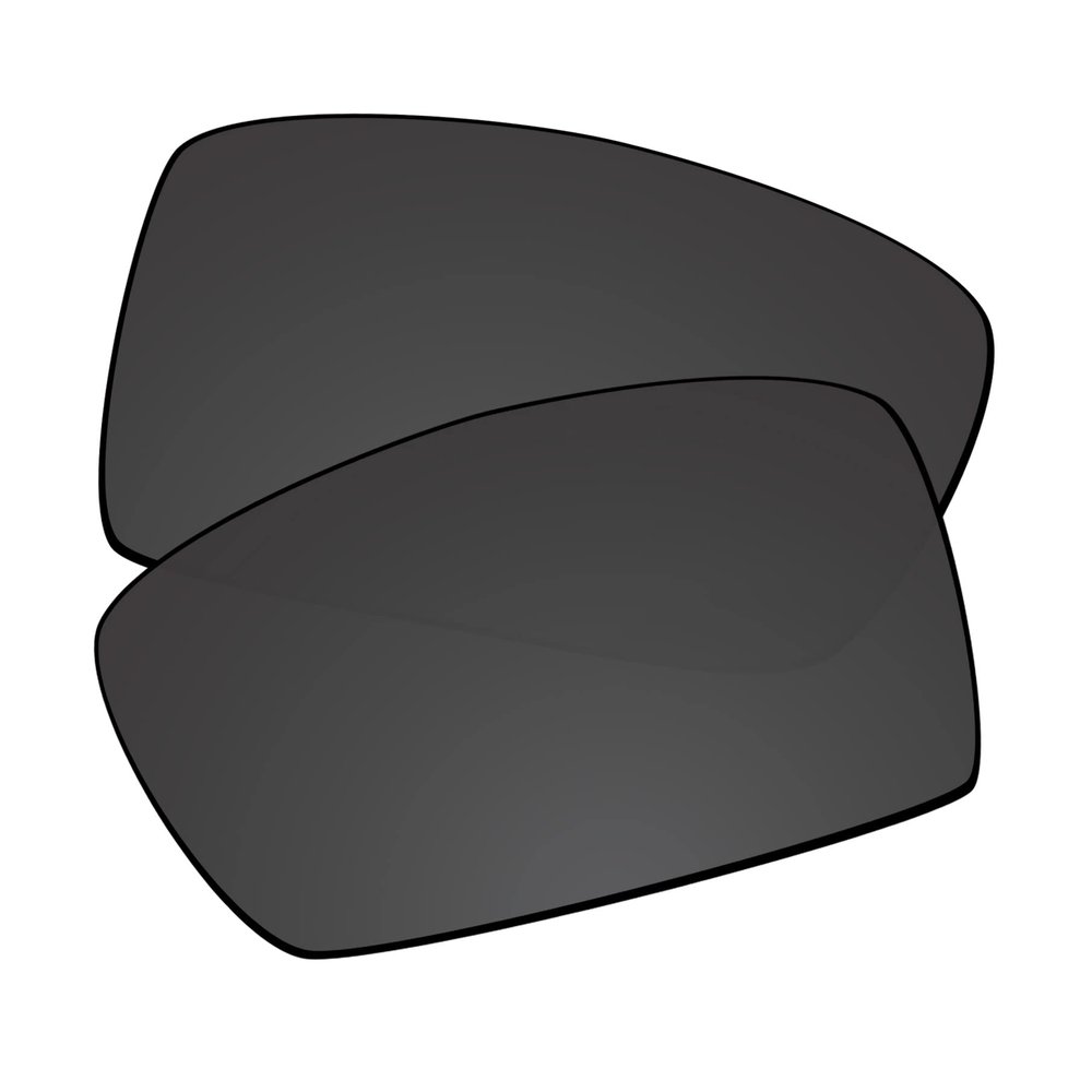 EZReplace Lenses Replacement for Oakley Gascan OO9014 Sunglasses (Non-Polarized Lenses) - Fits Oakley Gascan Frame (Carbon Black)