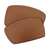 EZReplace Lenses Replacement for Oakley Gascan OO9014 Sunglasses (Non-Polarized Lenses) - Fits Oakley Gascan Frame (Maroon Brown) view 1
