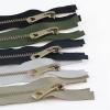 Mdingbao-Zippers 5# 35/45/55/65/75/85cm Open-end Auto Lock Rose Gold Plating Zipper Use for Clothes Shoes Pocket Garment, Strong and Sturdy (Color : Gray, Length : 85cm) view 3