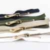 Mdingbao-Zippers 5# 35/45/55/65/75/85cm Open-end Auto Lock Rose Gold Plating Zipper Use for Clothes Shoes Pocket Garment, Strong and Sturdy (Color : Gray, Length : 85cm) view 4