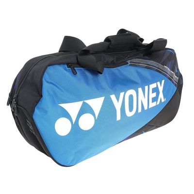 YONEX BAG2201W FF Tennis Bag, Tournament Bag, With Shoe Storage Pocket, Holds 2 Tennis Racquets, Fine Blue (599)