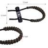 SOPOGER Archery Bow Wrist Sling Adjustable Hunting Wrist Strap Braided for Compound Bow Target Shooting Accessories (Camo) view 2