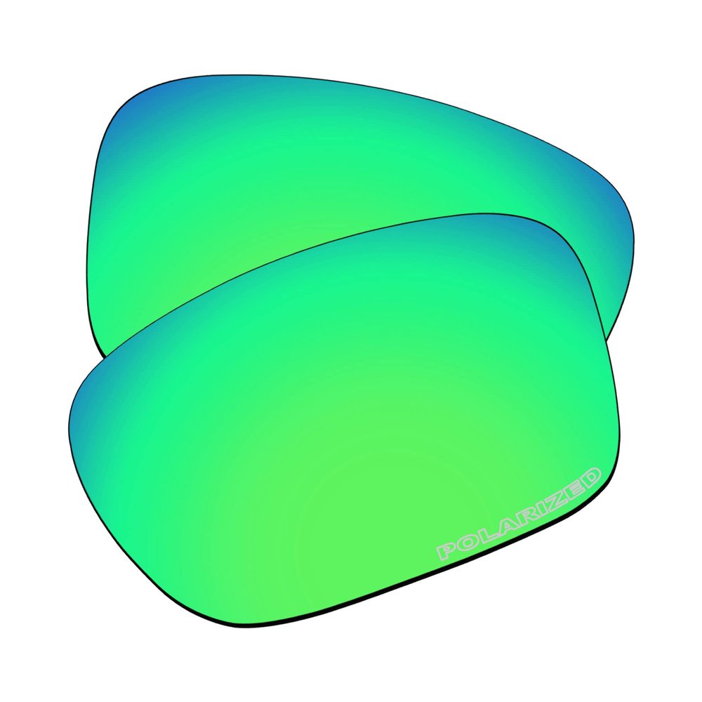 EZReplace Lenses Replacement for Oakley Big Taco OO9173 Sunglasses (Polarized Lenses) - Fits Oakley Big Taco Frame (Updated Polycarbonate Spring Green)