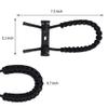 SOPOGER Archery Bow Wrist Sling Adjustable Hunting Wrist Strap Braided for Compound Bow Target Shooting Accessories (Black) view 2