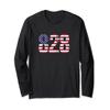 828 North Carolina Area Code Long Sleeve T-Shirt view 1
