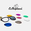 EZReplace Lenses Replacement for Oakley Big Taco OO9173 Sunglasses (Non-Polarized Lenses) - Fits Oakley Big Taco Frame (Maroon Brown) view 4