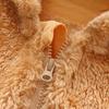 Baby Girls Boys Onesie Jumpsuit Fleece Bunting Footed Snowsuit Soft Warm Winter Outfits for 9-12 Month infant Brown view 4