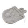 Beaupretty Baby Easter Bunny Bag Plush Handbag: Rabbit Ear Drawstring Pouch Easter Candy Fluffy Multipurpose Cosmetic Jewelry Sack Grey Travel Toiletry view 2