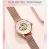 SHATONG Watch Female Fashion Mesh Belt Double-Sided Hollow Mechanical Watch Ladies Luminous Waterproof Watch view 2