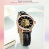 SHATONG Watch Female Fashion Mesh Belt Double-Sided Hollow Mechanical Watch Ladies Luminous Waterproof Watch view 3