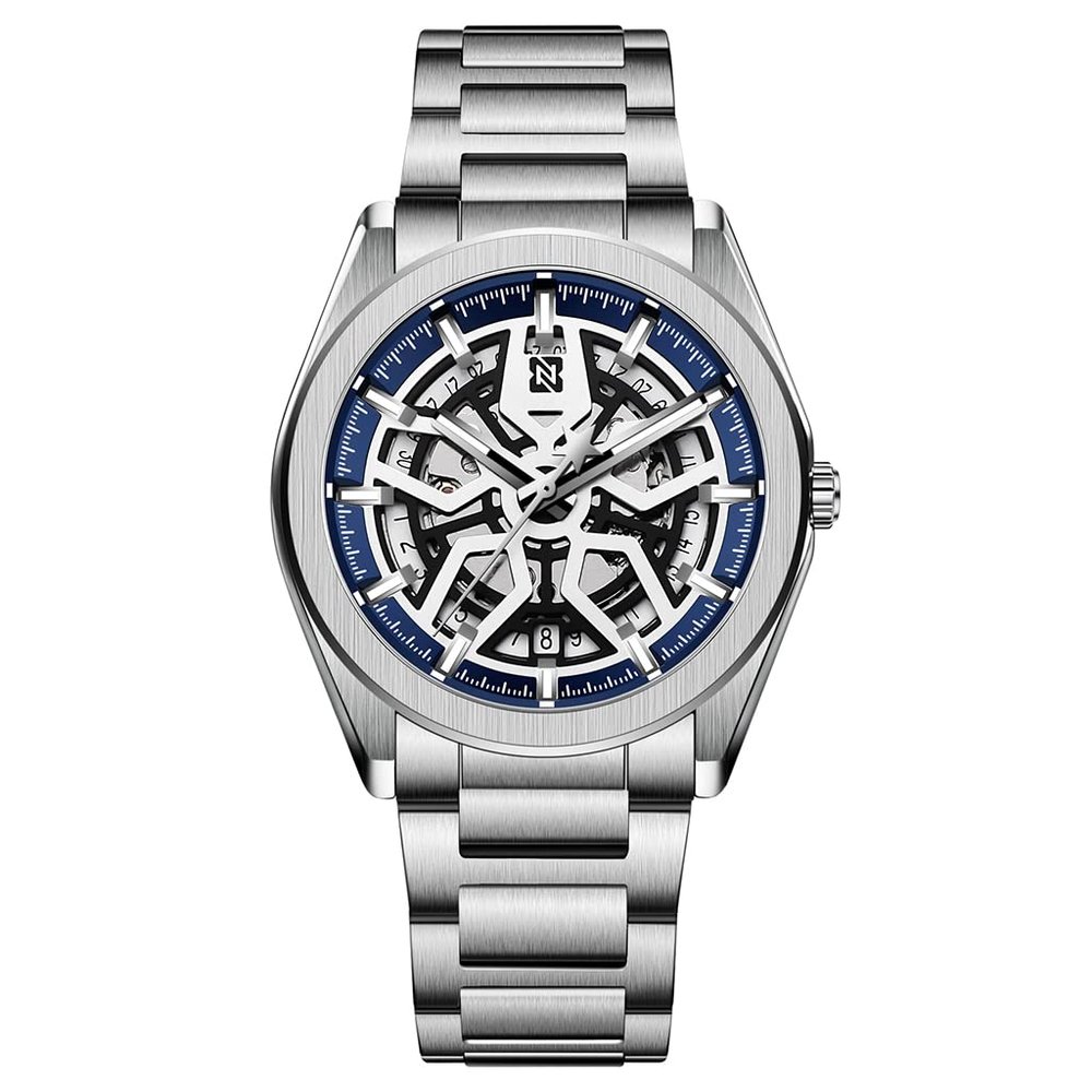 SHATONG Multifunctional Business Sports Men's Watch Mechanical Waterproof Men's Strap Stainless Steel Strap