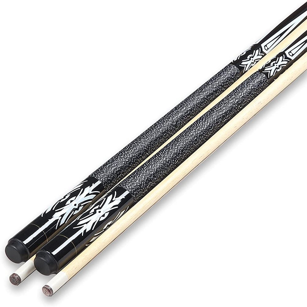 Pool Cue Billiard Cue 145Cm 2Pc Professional House Cue Commercial Wooden Cue Sticks Pool Sticks Superb Gift for a Pool Enthusiast WEWYQSJXBXF-211218