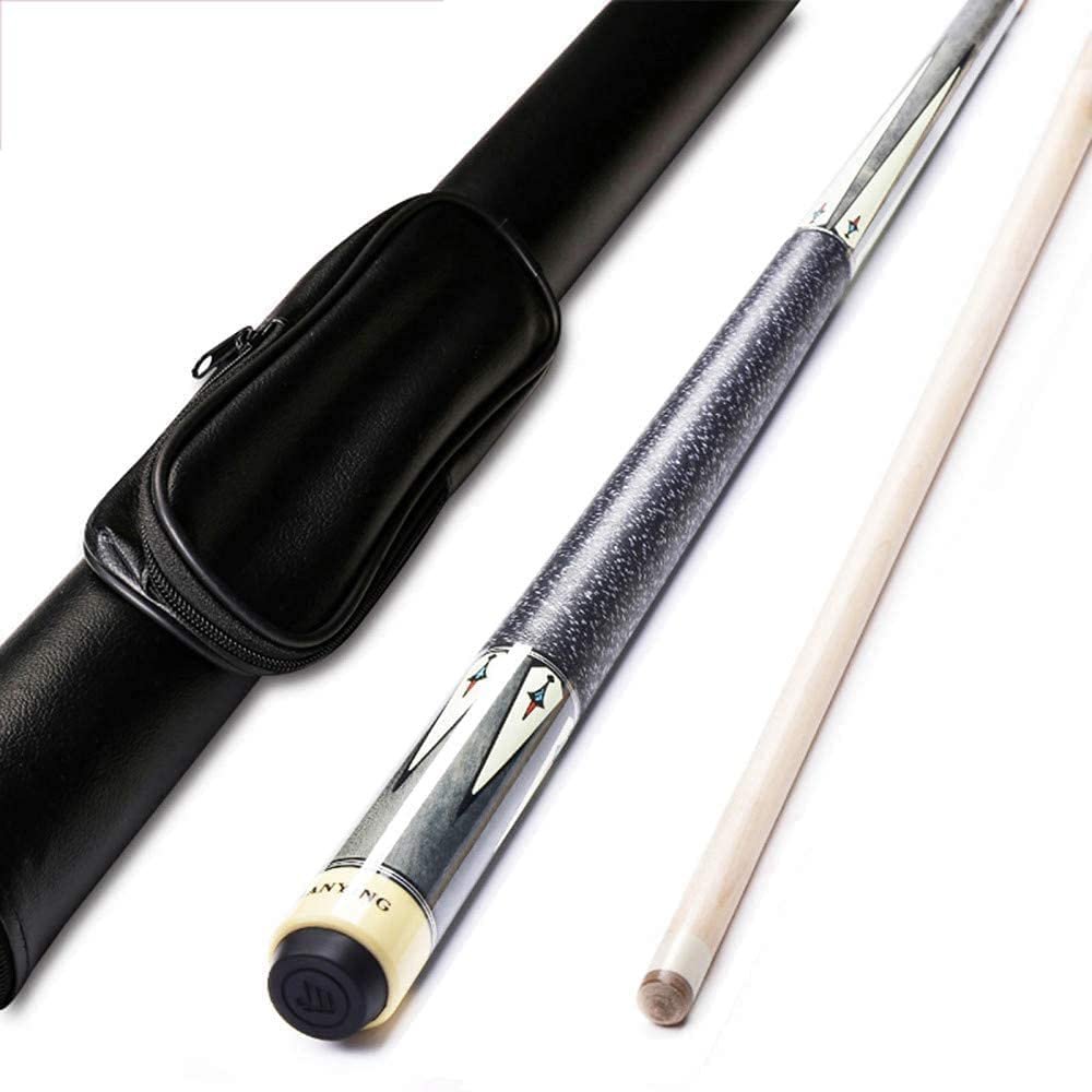 Pool Cue Billiard Cue 58 Inch 1/2 Pool Cue Stick Maple Billiard Cue Stick Billiard Stick Handmade with Extension Accessories WEWYQSJXBXF-211218(Color:C;Size:147cm/58in)