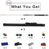 Pool Cue Billiard Cue 58 Inch 1/2 Pool Cue Stick Maple Billiard Cue Stick Billiard Stick Handmade with Extension Accessories WEWYQSJXBXF-211218(Color:C;Size:147cm/58in) view 2
