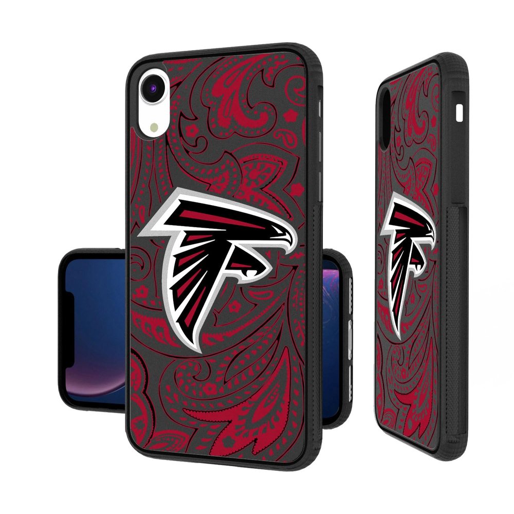 Keyscaper Atlanta Falcons iPhone Paisley Design Bump Case