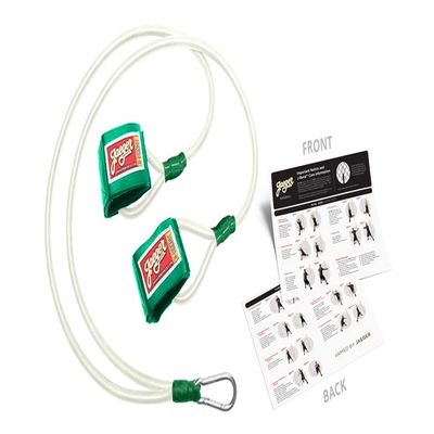 J-Bands Resistance Bands for Baseball & Softball Pitchers. Baseball Pitching Trainer & Arm Trainer. Portable Pitching Training Bands with Laminated Instruction Sheet